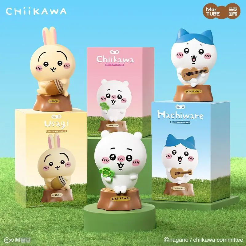 かわいいアニメ「チイカワ」ウサギのbluetoothスピーカー、大型フィギュア、誕生日プレゼントセット、ワイヤレス装飾、女の子ファンの部屋のアクセントに最適