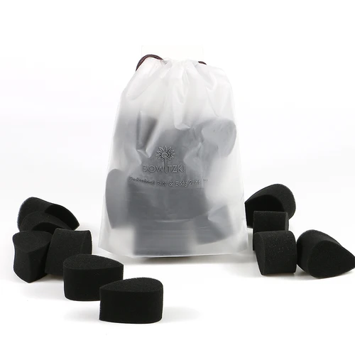 Bowitzki Esponjas para pintura facial Espuma de esponja de pétalos 10 20 50 piezas Juego de pintura para manualidades Dibujo Pintura corporal