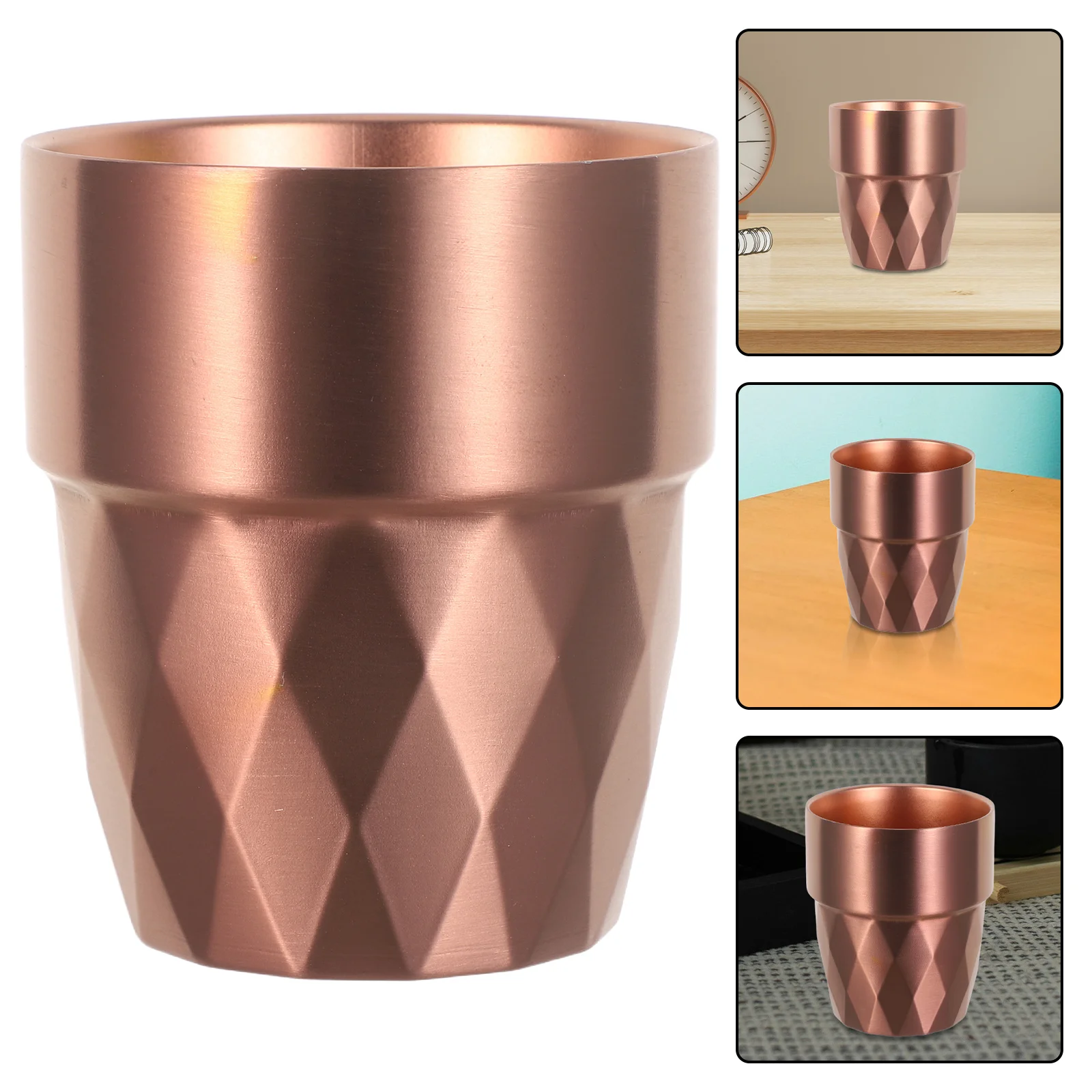 

Дорожный стакан из нержавеющей стали на 10 унций, кружка с двойными стенками, изолированная кофейная чашка, многоразовый стакан для воды для кемпинга на открытом воздухе, вечеринки