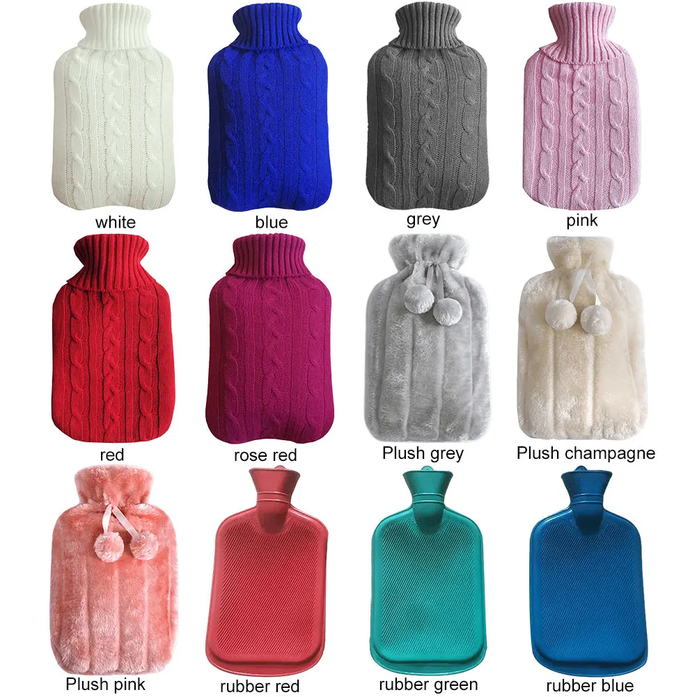 Wärmflasche Kawaii Winter Warm Wärmbeutel für Periodenschmerzen Handwärmer Mädchen Hand Füße Warmwasser Heizkissen