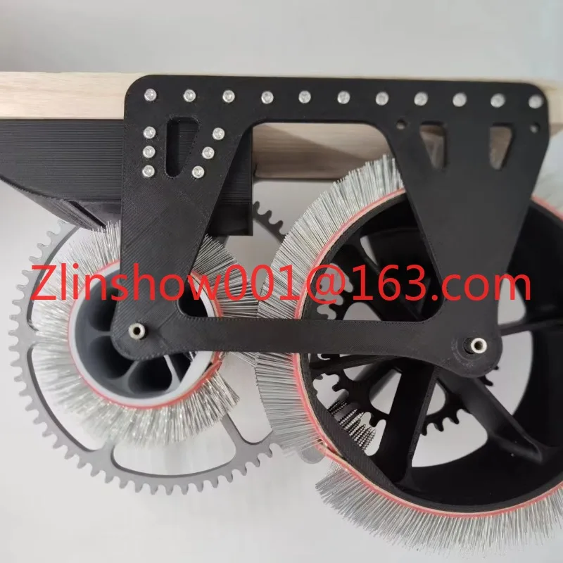 الشركة المصنعة Fainting Maid Mini Swing Sheep Fleece Drum Carder Hand Mini Wool Comb Picker Machine للألياف #3