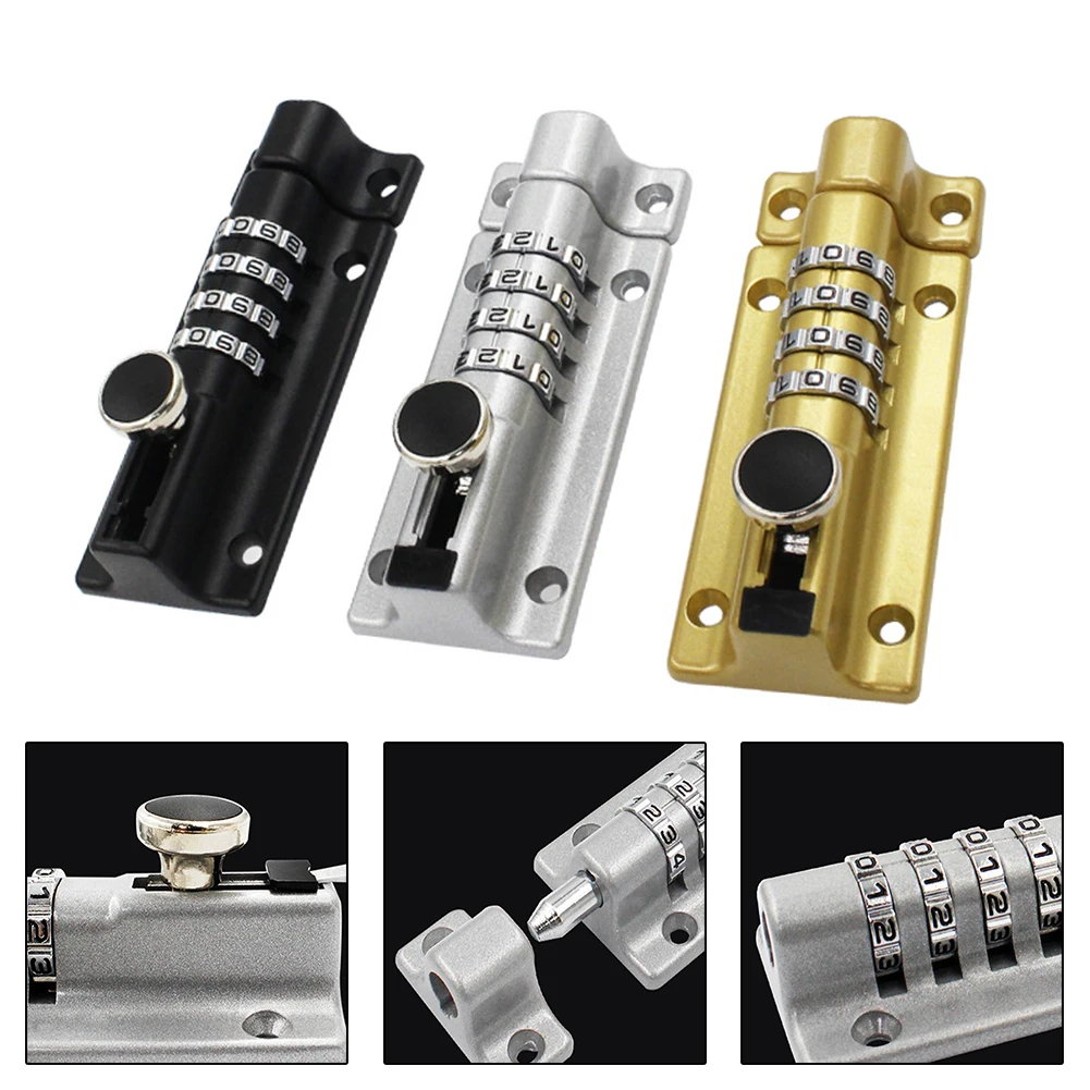 Mechanical Digital Lock Featuring Zinc Alloy Construction and Anti Theft Bolt for Wooden Door and Cabinet Security