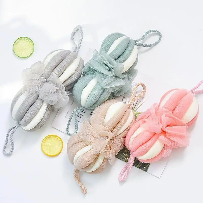 Men Women Household Back Rub Bath Strap Exfoliating Body Scrub Towel Comfort Shower Sponge Practical Bath Gadget
