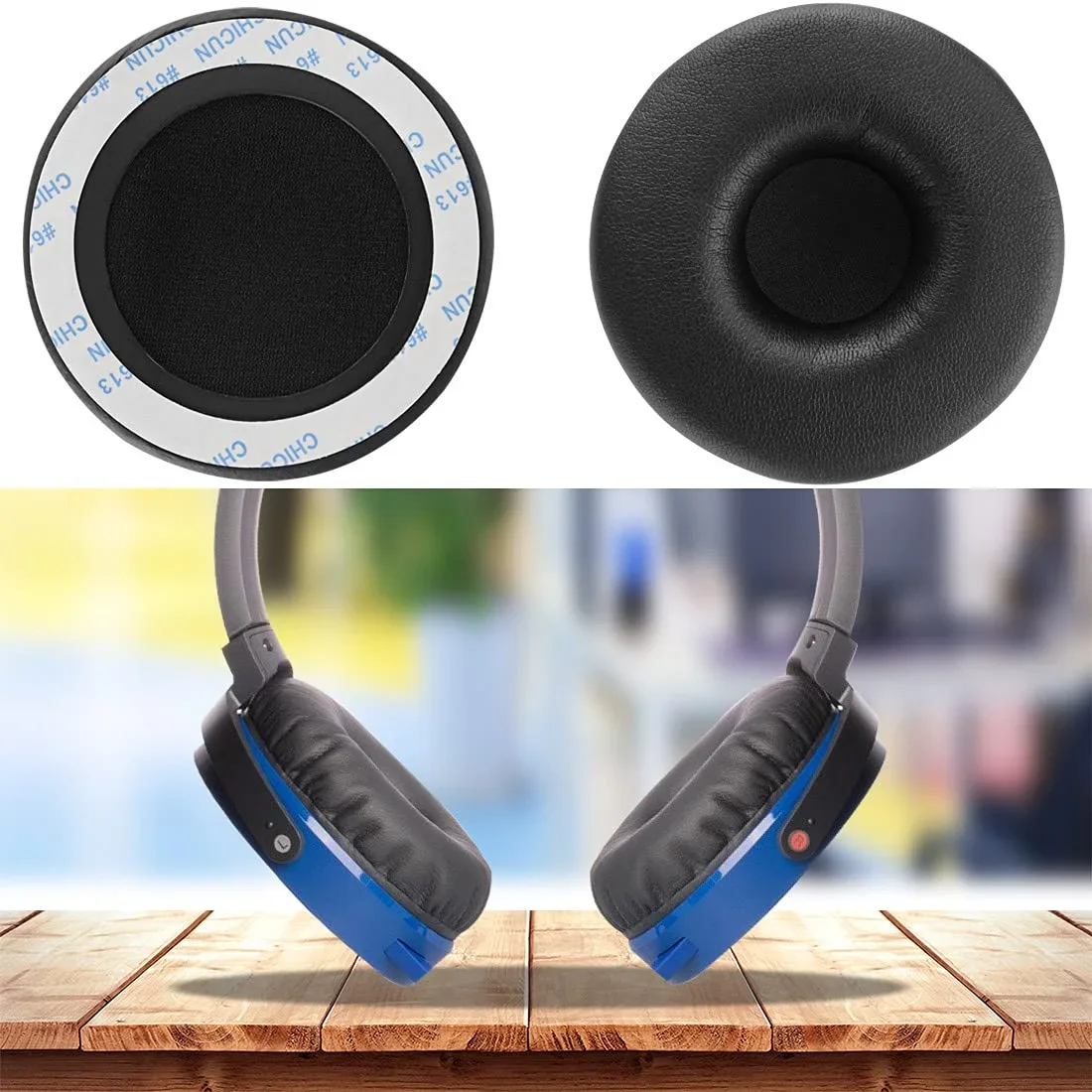 

Replacement Ear Pads For Sony MDR-XB450 XB550 XB550AP XB450AP Headphones Foam Earmuffs Ear Cushion Earpads Cover,ZUODUO