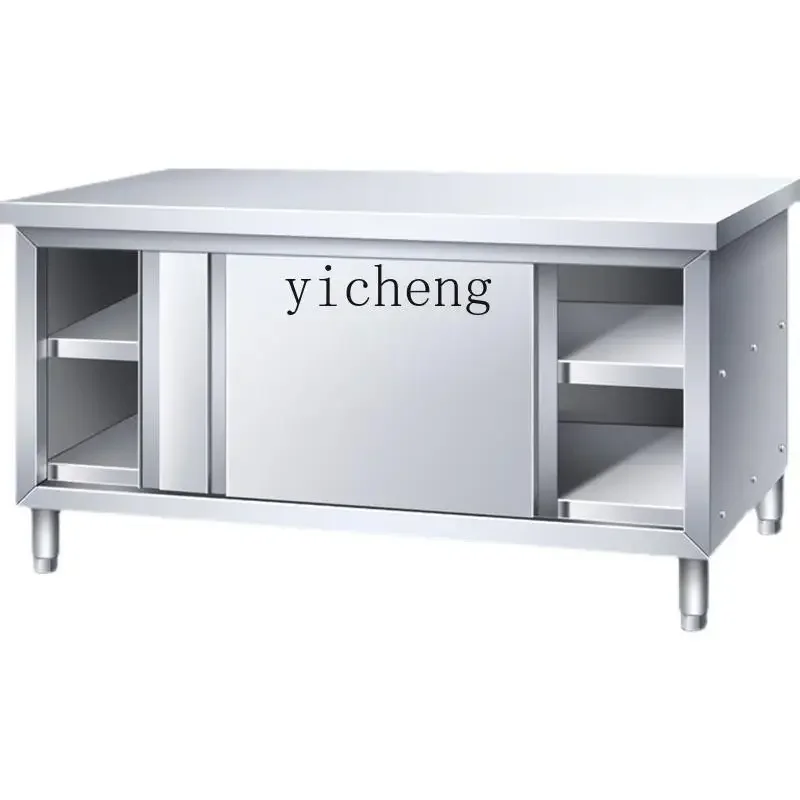 

Верстак из нержавеющей стали 304, кухонный специальный консольный коммерческий стол, утолщенный