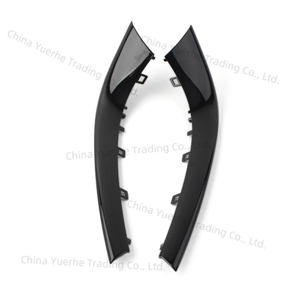 

Glossy Black Car Front Bumper Upper Molding Trim Left/Right 1Pcs For Jaguar XF 2012-2015 C2Z20504 C2Z20500