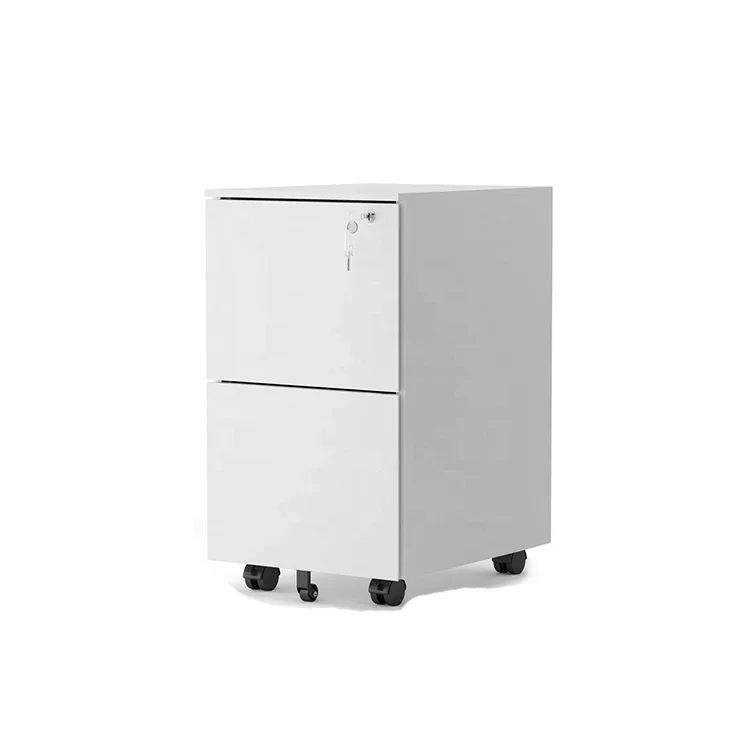 Luoyang WOMA Office Furniture Equipment A4 File Moving Filing Cabinet 2 Drawer Mobile Pedestal