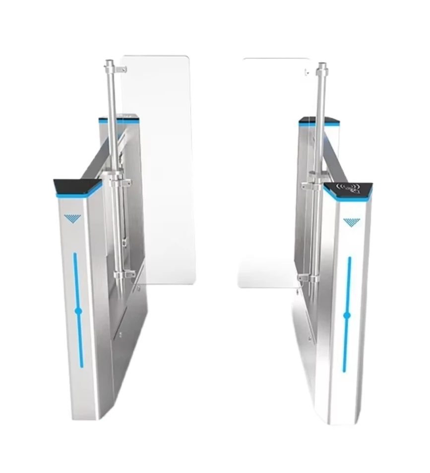 Customizable High Efficiency Quick Face Recognition Turnstile Access Control Building Swipe Card Gate for Quick Passage