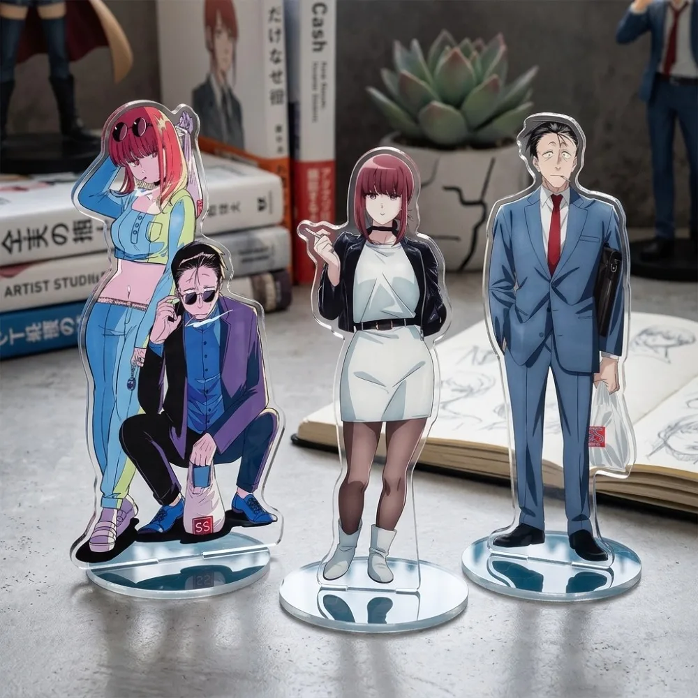 New Anime Smoking Behind The Supermarket Peripheral Acrylic Stand Figure Desktop Ornament Fan Collection Gift Christmas Decor