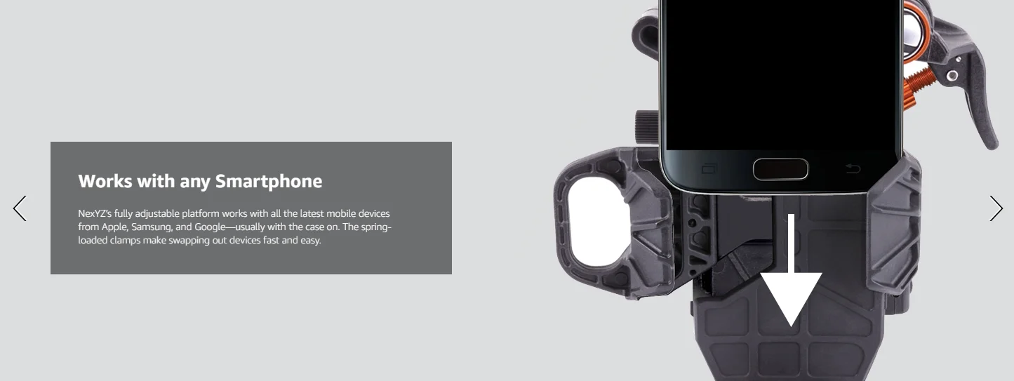 Celestron NexYZ 3-Achsen-Universal-Smartphone-Adapter, mobil, geeignet für astronomische Teleskope, Ferngläser, Mikroskope, Visiere – Detail 11