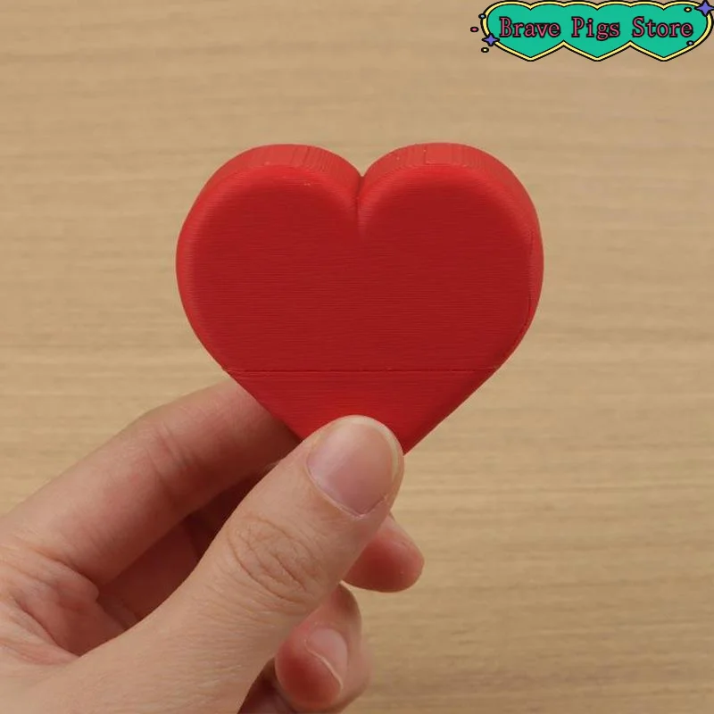 [HM]3D Printed Heart Shaped Surprise Box Funny  Hidden Decor Novelty Prank Toy Romantic Joke Gift For Valentine[HM]
