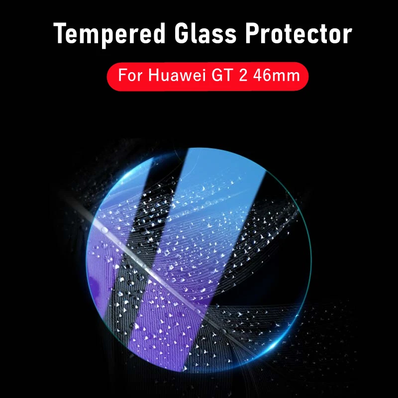 Für Huawei Uhr GT 2 46mm Screen Protector Anti-scratch Schutz Glas GT2 Anti Blue Ray Abdeckung auf GT2 Smartwatch Schutz