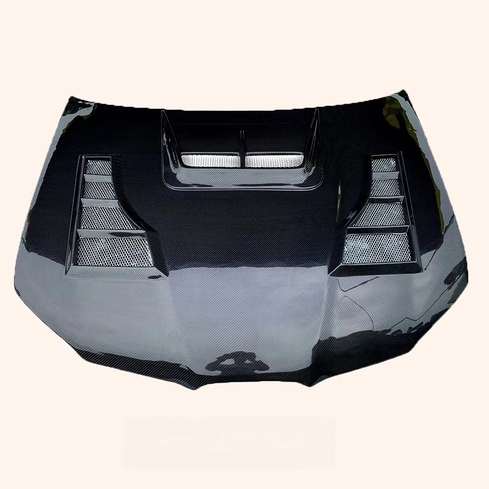 For WRX STI GDB (06-07 Only) KZ Style Carbon Vented Cooling Hood Bonnet