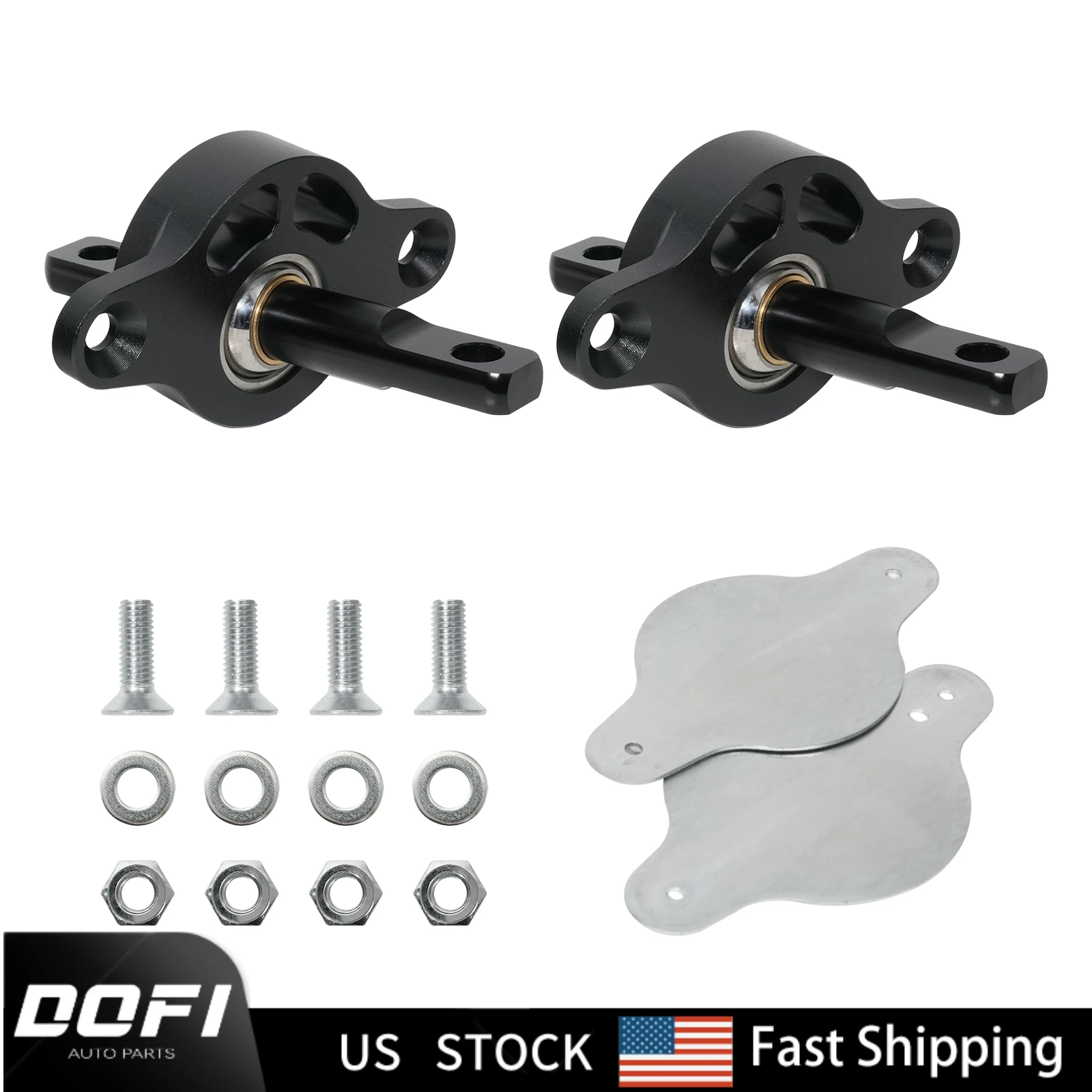 

For Honda CIVIC 1988-2000 INTEGRA 1989-2001 Rear Trailing Arm Spherical Bearing Bushing Kit Chassis Part