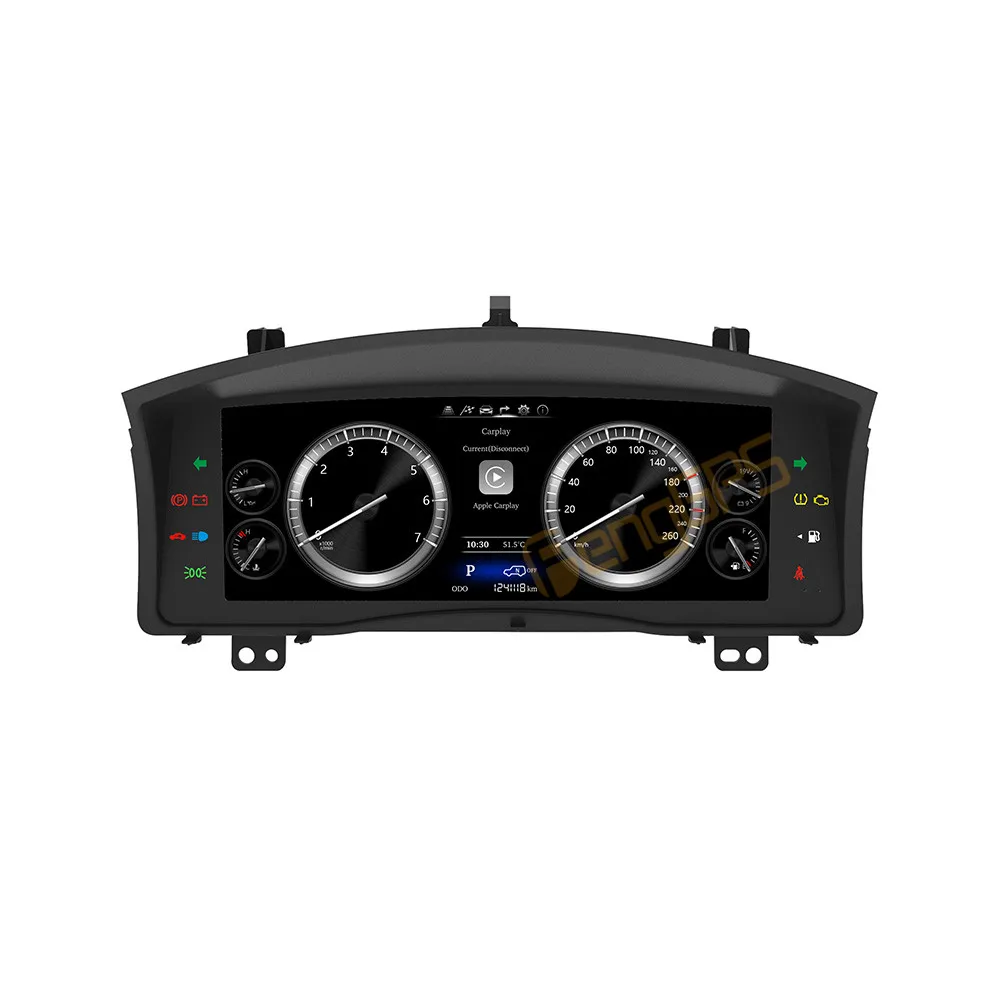 LCD Digital Cluster For Lexus LX570 2007-2015 LCD Instrument Panel Speedometer Odometer Dashboard Display