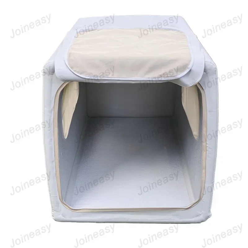 Foldable Dog Cage dog Transport Box inflatable Dog Box With Mesh Windows