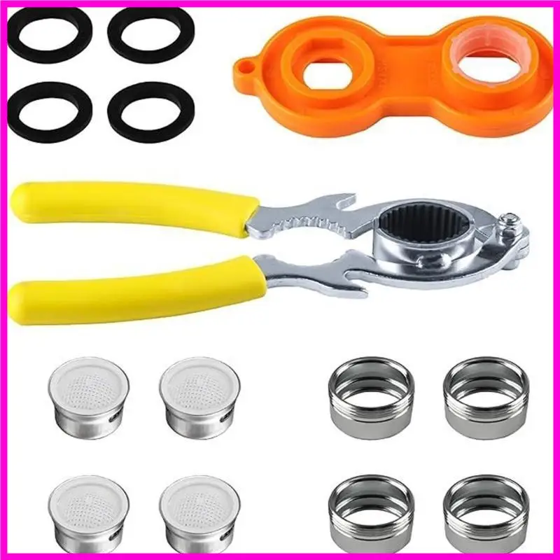 57BE 6Pcs Faucet Aerator Removal Wrench Faucet Bubbler Wrench Aerator Disassembly