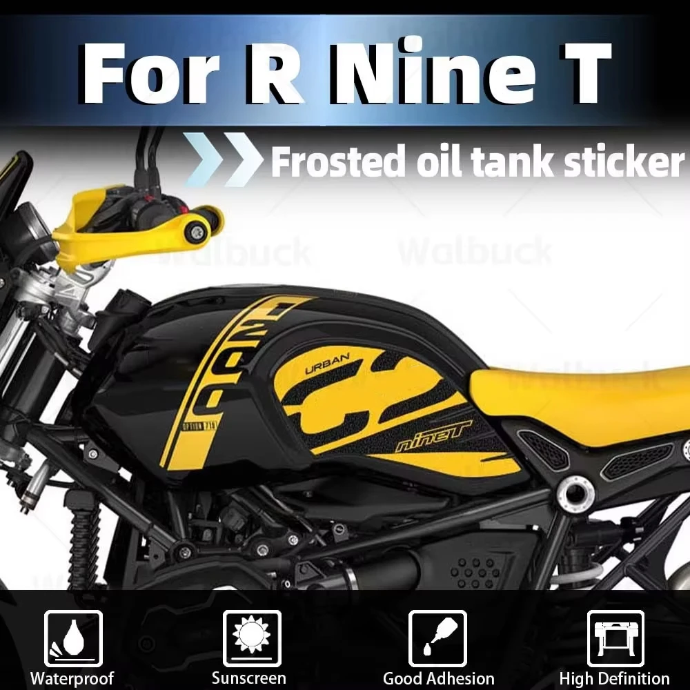 For R NineT Scrambler R nineT Urban G/S Motorcycle Frosted Protection Stickers Decorative Tank Pad Kit Scratch-Resistant Decal