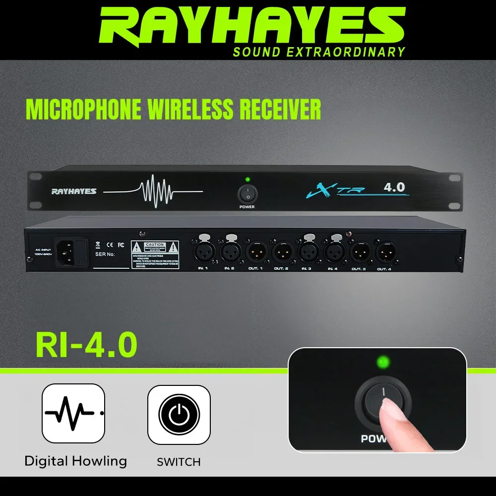 RAYHAYES RI-4.0 Digital Audio Processor with Digital Feedbac