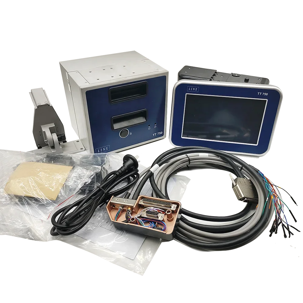 Expiry Date Inkjet Coding Machine TTO Printer 53mm 32mm Printhead Linx Tt750