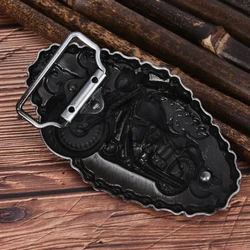 New Luxury Eagle Metal Belt Buckles For Man Unisex Western Fashion Buckle Cowboys Cowgirls Paracord Buckle
