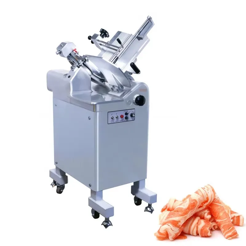 

Floor rack fresh meat slicer cutting machine commercial meat cutter automatic meat cutter