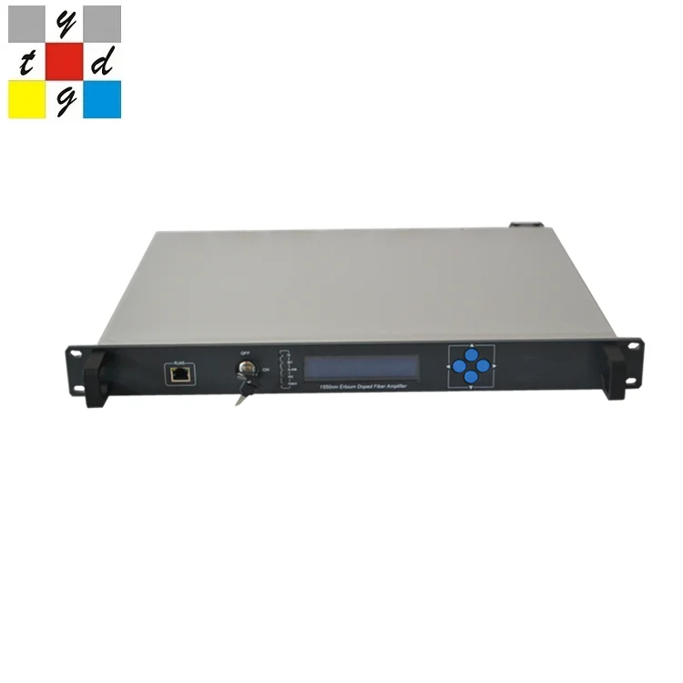 High Power 1550nm EDFA Amplifier Single Port 23dbm for FTTH FTTB Network YHP-1550 Model at Competitive Price