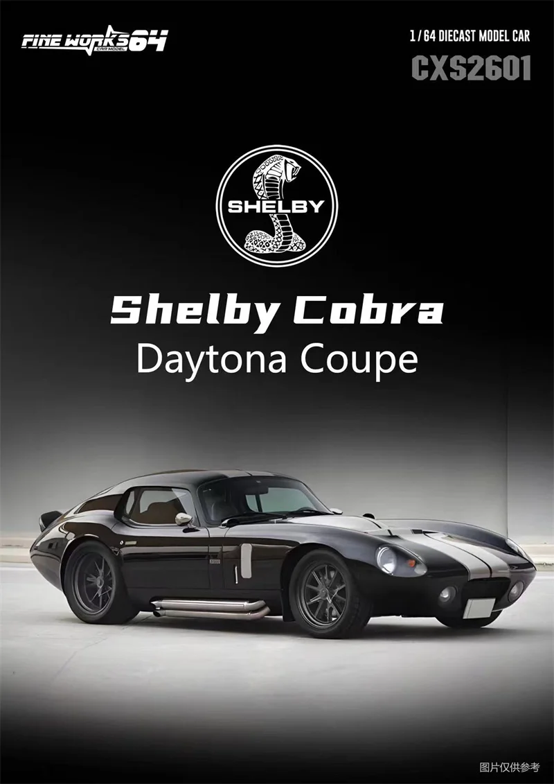 **Pre-Order** Fine Works64 1:64 shelby Daytona Coupe Limited999 Diecast Model Car