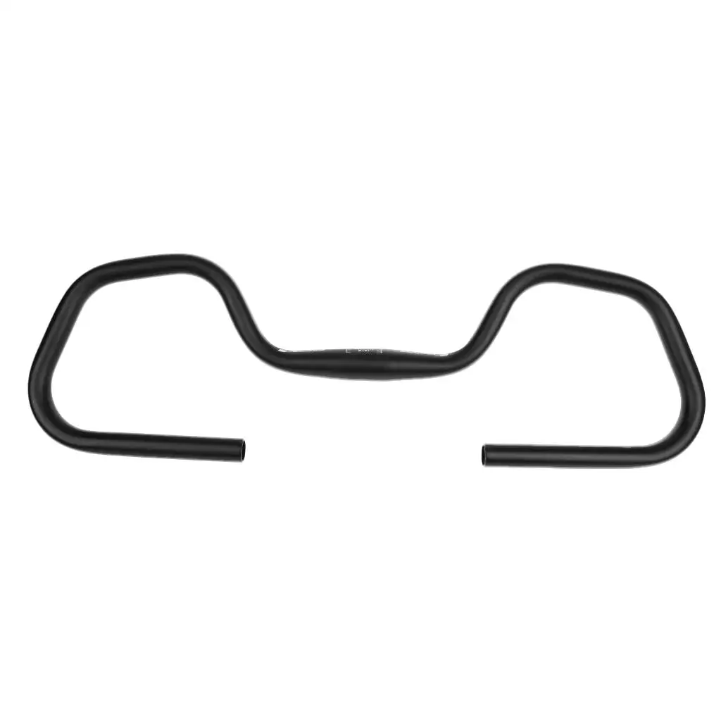 Ergonomic Bike Handlebar Riser Bar Aluminum Alloy Multiple Position for Mountain Bicycle Long Trips MTB