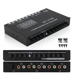 7-bands autoradio-equalizer 12V multifunctionele 7-bands parametrische equalizer
