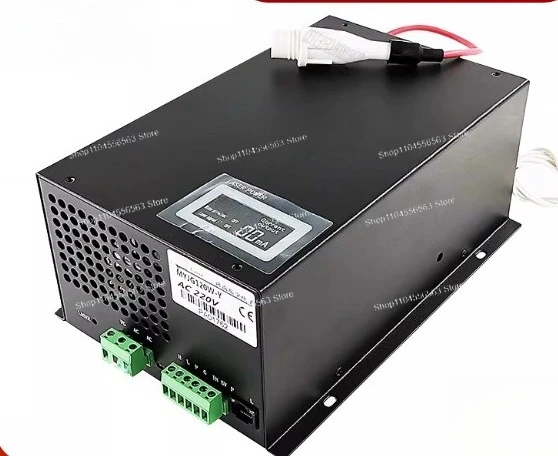 CO2 Laser Power Supply 220V High Voltage with Network Port for CO2 Laser Tube and Cutting Parts