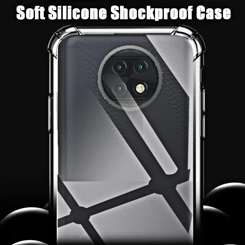 Soft Silicone Shockproof Clear Case for Xiaomi Redmi Note 9T Transparent HD Covers Shell for Redmi Note9T 6.53\