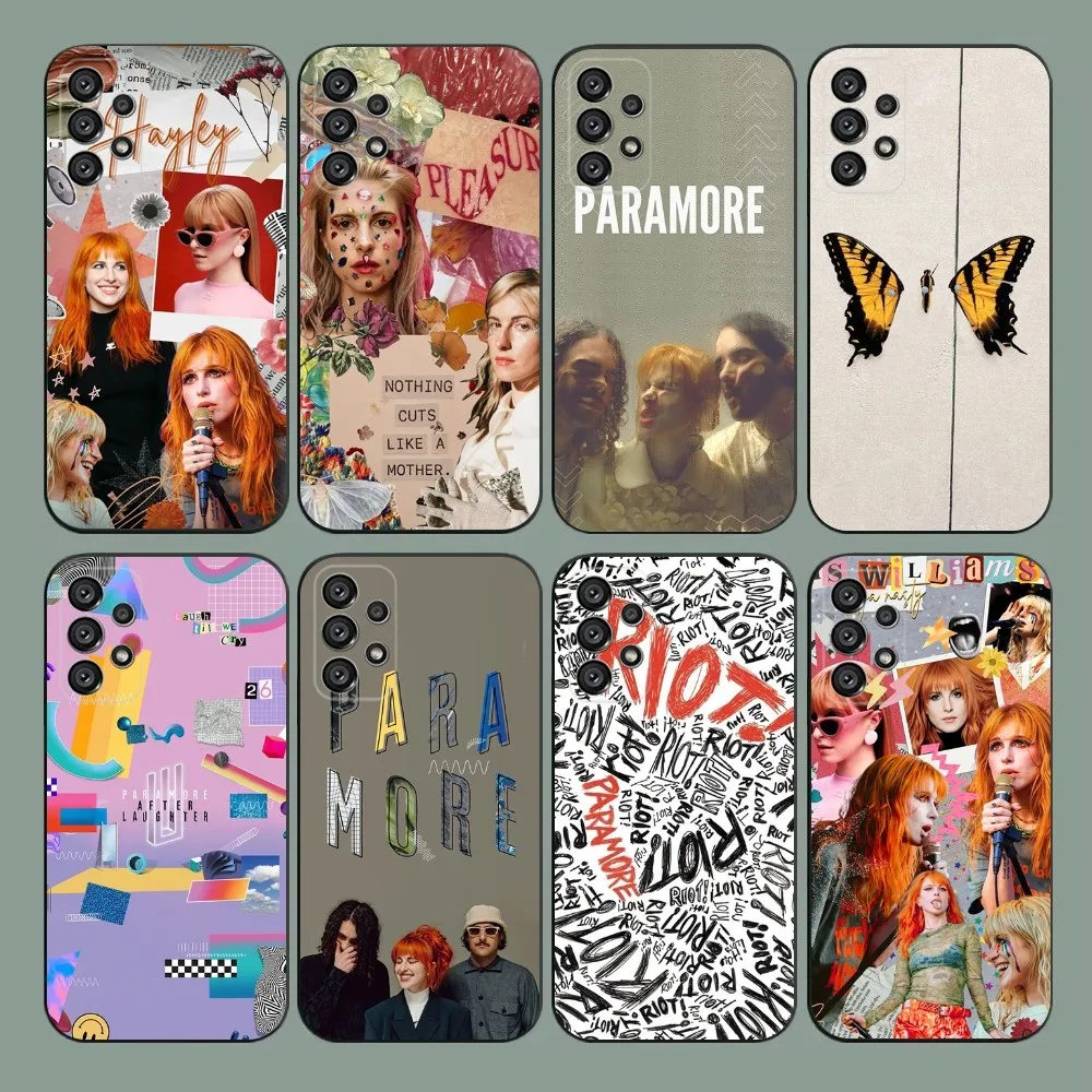 COOL Band P-Paramore  Phone Case For Samsung Galaxy A20,A21s,A22,A31,A32,A52,A53,A72,73,A80,A91 Soft Black Cover