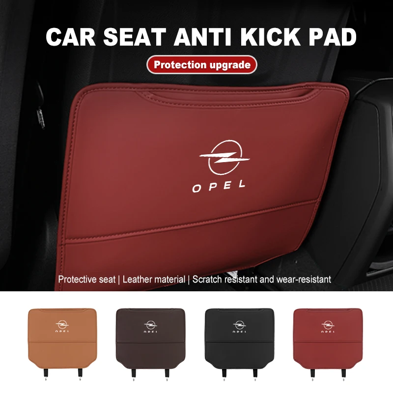 

Автокресло Anti-Kick Pad Half Pack Anti-Child-Dirt Mat Чехол для хранения для Opel Vectra Zafira Meriva Mokka Grandland Vivaro Antara