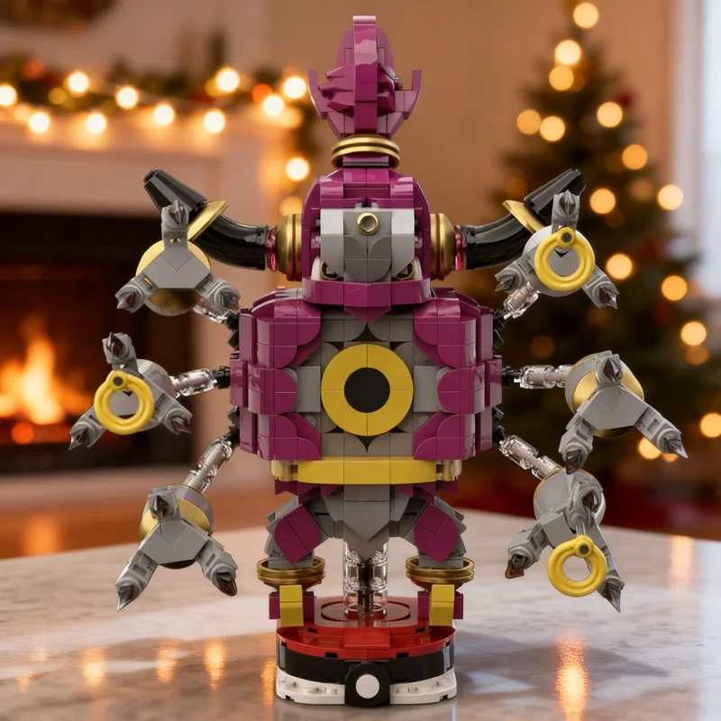 

957pcs MOC Hoopa Unbound Brickheadz Model Building Blocks Creative Display Gift Collectible Decor Kids Premium Adult Desk Home