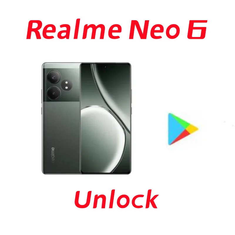 الأصلي Realme GT Neo 6 Region Snapdragon 8S Gen 3 120W Supervooc 50MP IMX882 6.78 بوصة 120 هرتز NFC OTA