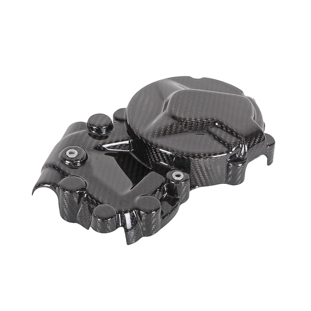 For BMW S1000RR S1000R Alternator Engine cover Full Carbon Fiber 100% Twill 2009 2010 2011 2012 2013 2014 2015 2016 2017 2018