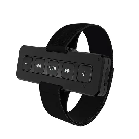 Wireless Remote Button Bluetooth-Compatible 5 Keys Helmet Earphone 450mAh Battery Car Steering Wheel MP3 Music Player Controller