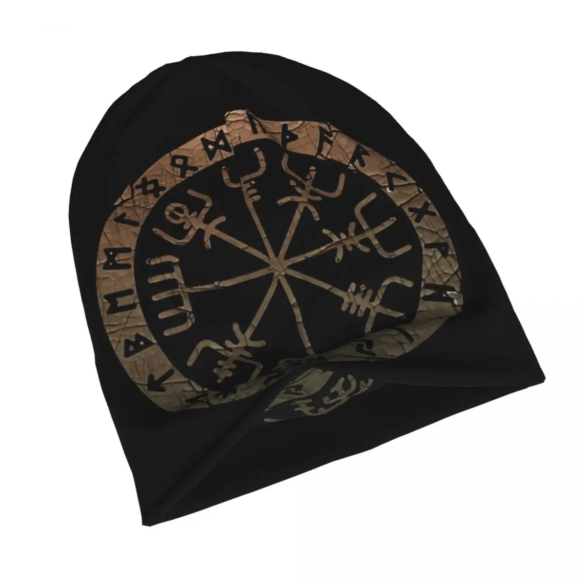 Copy Of Vegvisir Symbol Of Protection And Viking Compass Bonnet Homme Thin Skullies Beanies Caps For Men Women Novelty Hats