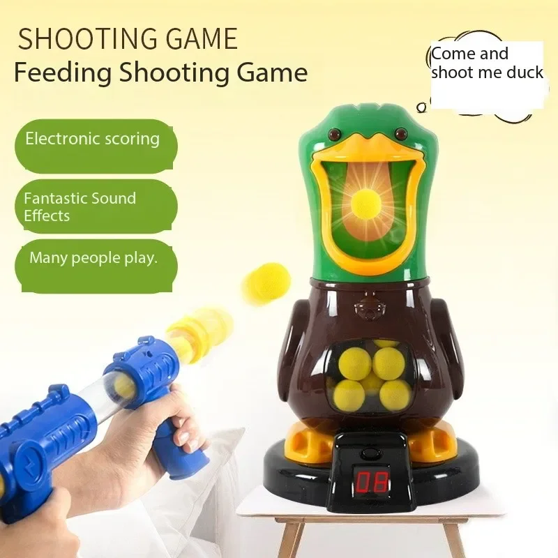 Play Me-pistola de balas blandas aerodinámicas para niños, dinosaurio divertido para disparar, competición interactiva para padres e hijos, juguetes para el hogar