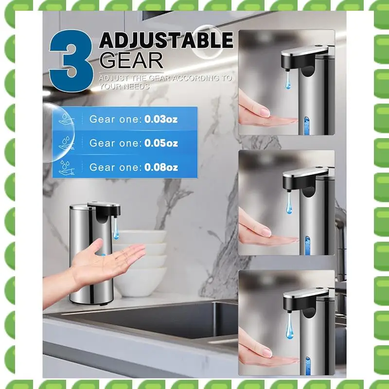 

A04V Automatic Soap Dispenser Electric Soap Dispenser Touchless Simple Human Soap Dispenser Automatic