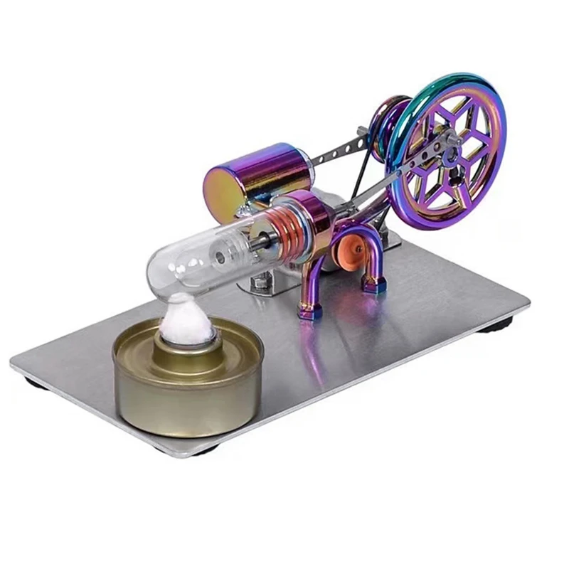 Hot Air Stirling Engine Model Generator Engine Physics Experiment Science Toy Educational Science Toy