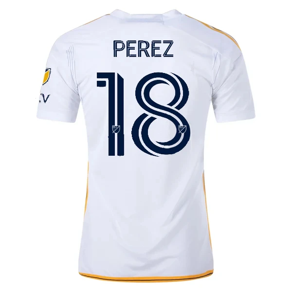 

2025 Summer Hot-selling Los Angeles Galaxy Jersey Home and Away Football Jersey No. 18 Breathable Casual Quick-drying Top