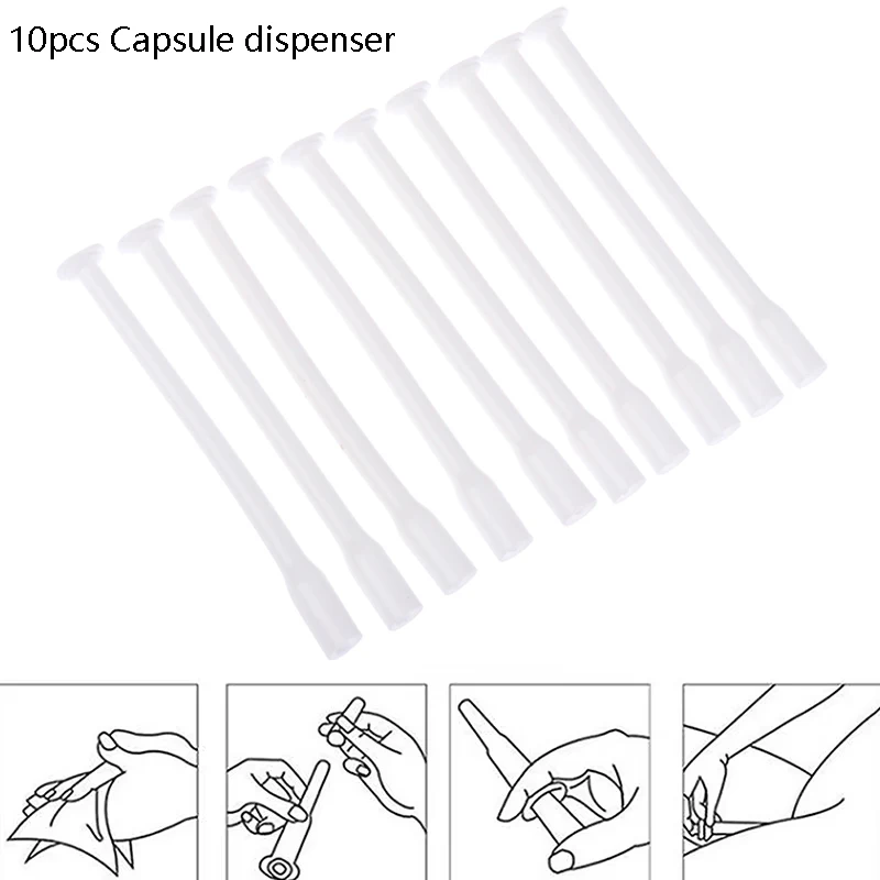 10 pz Usa E Getta Supposta Vaginale Applicatore Lubrificante Iniettore Siringa Lubrificante Anale Cavità Nasale Lanciatore Butt Plug