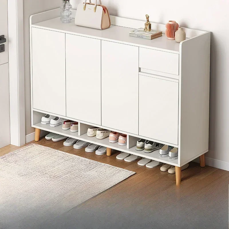 Shoe Cabinet,home Entrance,hallway,elevator Entrance,entrance Hall,storage Cabinet,integrated Wall Mounted Solid Wood Shoe Rack