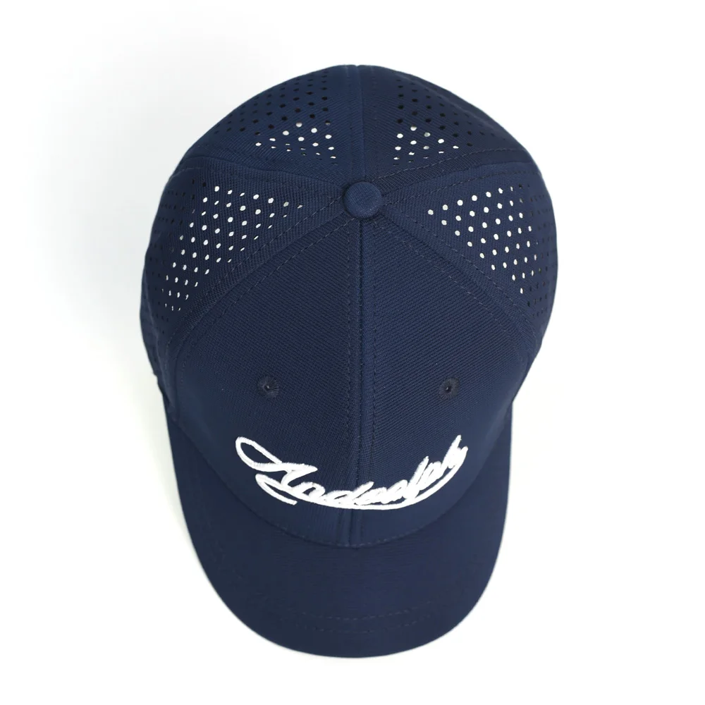 Mesh-Baseballkappe mit kurzem Schirm und geschlossener Rückseite für Herren und Damen – Atmungsaktive Snapback-Mütze, passende Dad-Hat, verstellbar, einfarbig im Trucker-Stil – Detail 11