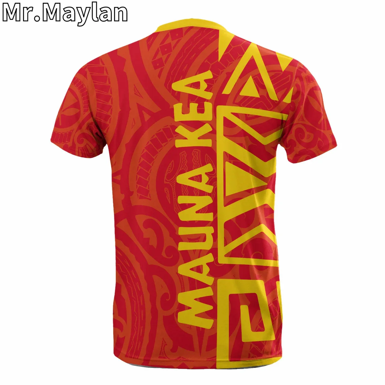 3D Custom Hawaii Polynesian Mauna Kea T-Shirt Ku Kiai Mauna Red Tattoo Tshirt Man/Woman Harajuku Streetwear Tshirts Short sleeve