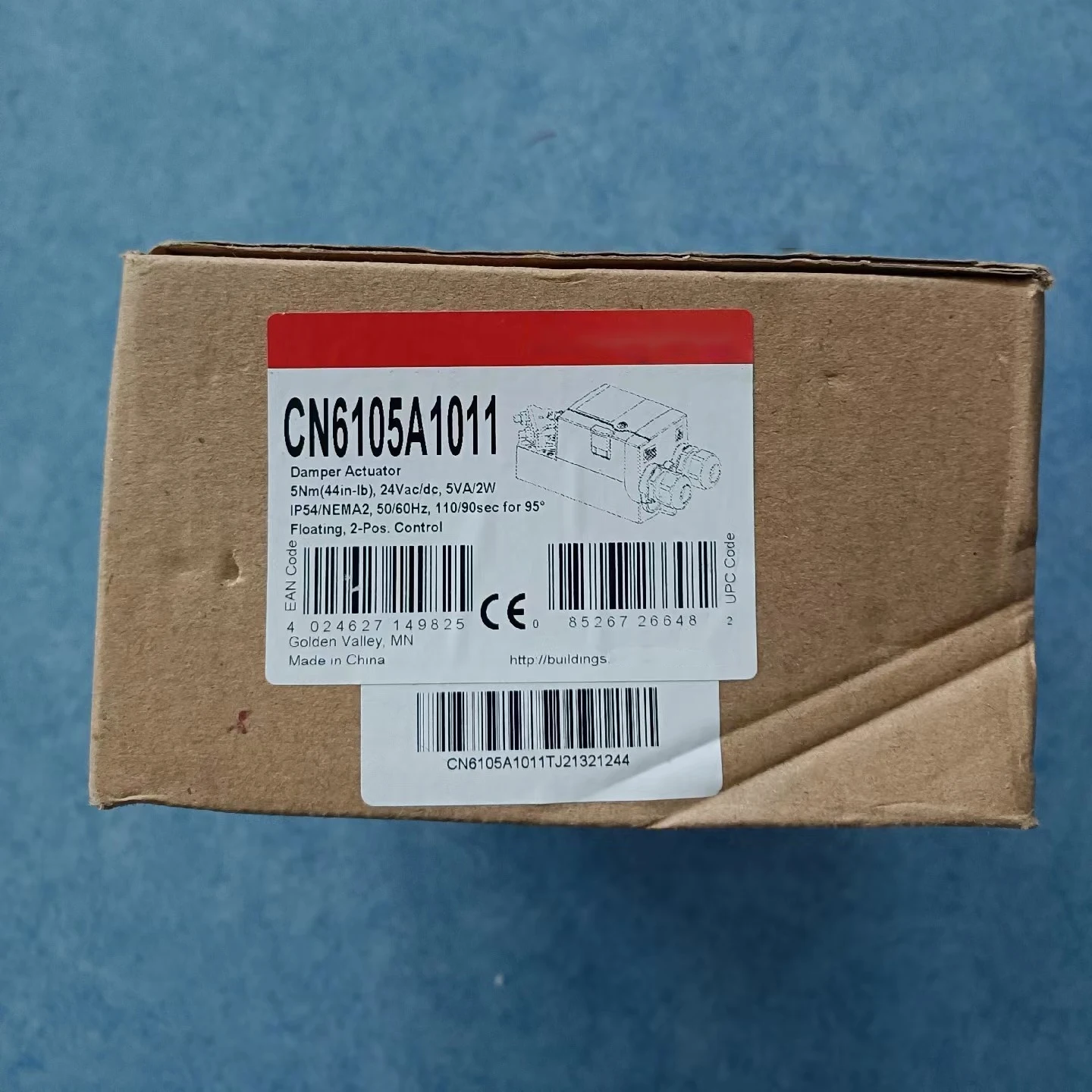 

CN6105A1011 for Honeywell Damper Actuator