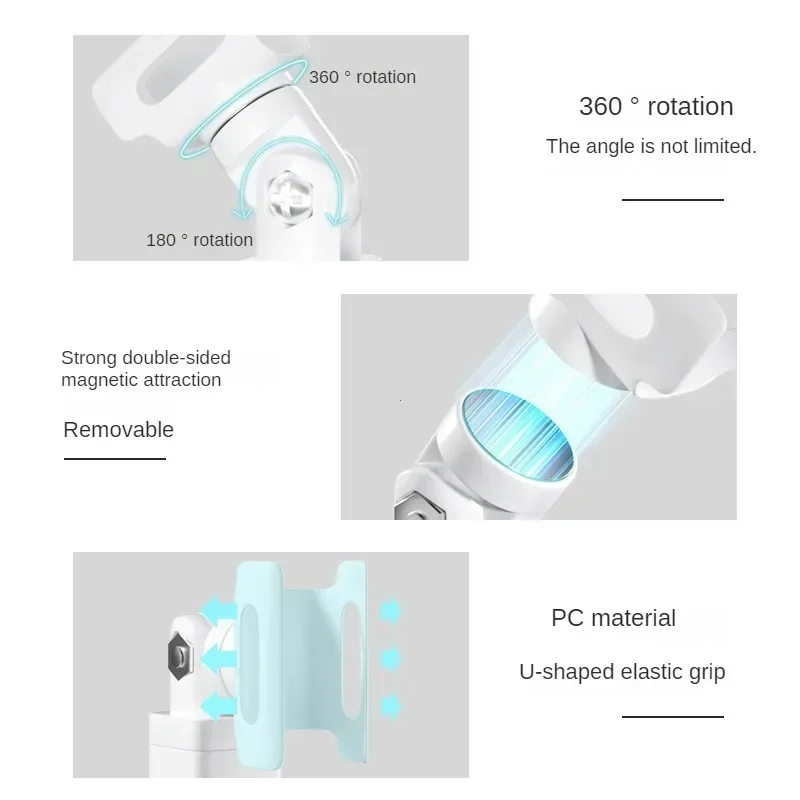 Portable Mini LED Nail Lamp Rechargeable  UV Led Lamp for Nails Quick Gel Dry UV Nail Art Tool Light With Bracket