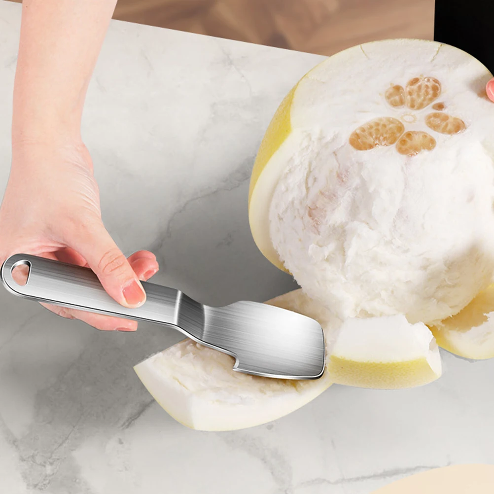 

Stainless Steel Citrus Peeler Heavy Duty Orange Grapefruit Knife Multi Functional Fruit Paring Tool Kitchen Accessory